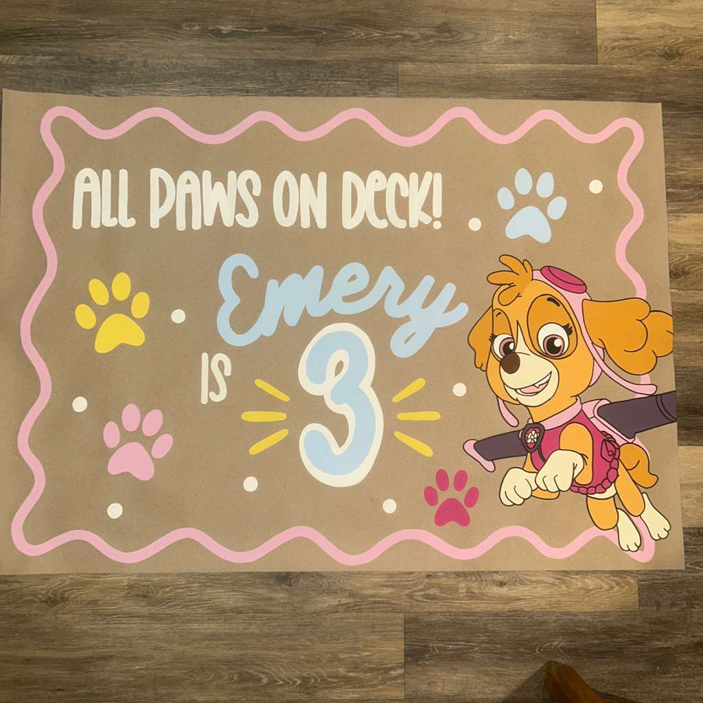 All Paws on Deck โ Emery is 3